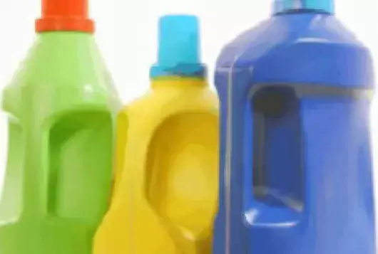 laundry detergent bottles